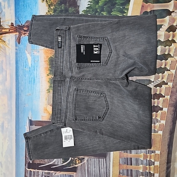 Kut from the Kloth Connie Zippered Ankle Skinny Jeans Size 6 NWT - Picture 5 of 5